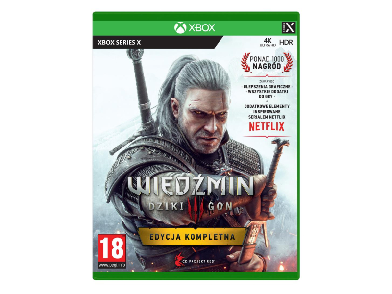 Xbox Wiedźmin 3: Dziki Gon - Edycja Kompletna